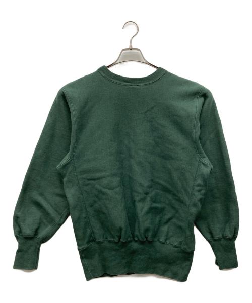 Champion REVERSE WEAVE（チャンピオン リバース ウィーブ）Champion REVERSE WEAVE (チャンピオン リバース ウィーブ) スウェット グリーン サイズ:MEDIUMの古着・服飾アイテム