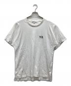 Y-3ワイスリー）の古着「ロゴプリント刺繍 ビッグシルエット Tシャツ」｜ホワイト