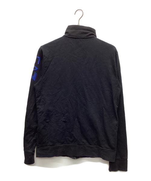 EMPORIO ARMANI（エンポリオ アルマーニ）EMPORIO ARMANI (エンポリオ アルマーニ) トラックジャケット ブラック サイズ:Lの古着・服飾アイテム