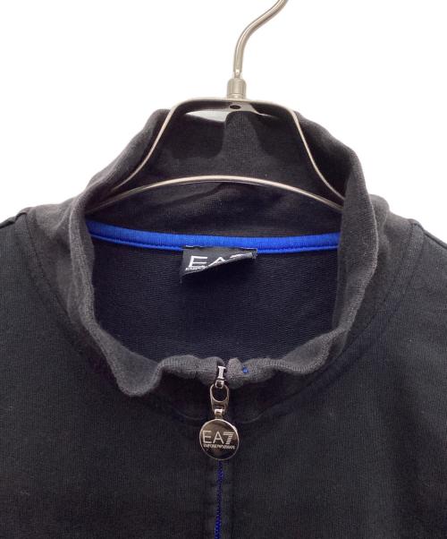 EMPORIO ARMANI（エンポリオ アルマーニ）EMPORIO ARMANI (エンポリオ アルマーニ) トラックジャケット ブラック サイズ:Lの古着・服飾アイテム