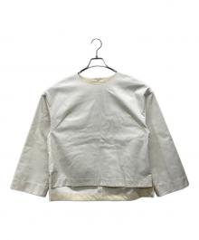 ESSNCE OF LUXURY（エッセンスオブラクシュアリー）の古着「ブラウス」｜ホワイト