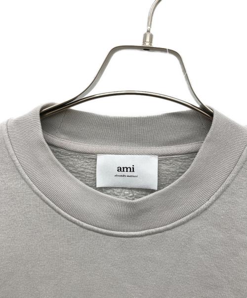 ami（アミ）ami (アミ) スウェット グレー サイズ:Mの古着・服飾アイテム