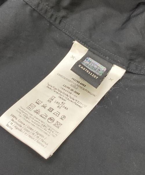 FENDI（フェンディ）FENDI (フェンディ) ズッカ柄切替シャツ ブラック サイズ:42の古着・服飾アイテム