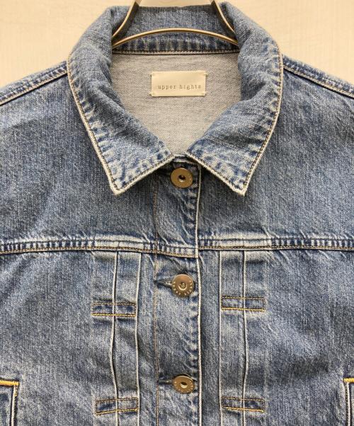upper hights（アッパーハイツ）upper hights (アッパーハイツ) THE DOLMAN SLEEVE JK FLOAT インディゴ サイズ:1の古着・服飾アイテム