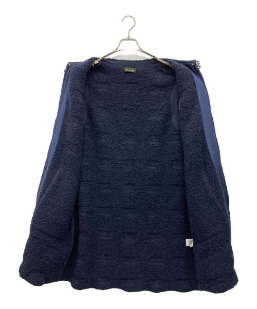 DRAWER（ドゥロワー）Drawer (ドゥロワー) 7Gミラノ編みフリンジジレ/ベスト ネイビー サイズ:なしの古着・服飾アイテム
