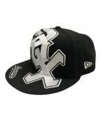 SUPREME×New Eraシュプリーム×ニューエラ）の古着「Chicago White Sox Adjustable New Era」｜ブラック