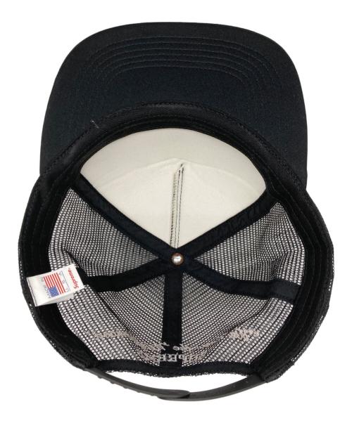 SUPREME（シュプリーム）Supreme (シュプリーム) Beef Mesh Back 5-Panel Cap ブラックの古着・服飾アイテム