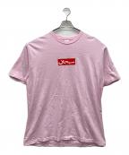 SUPREMEシュプリーム）の古着「26SS Arabic Box Logo Tee」｜ピンク