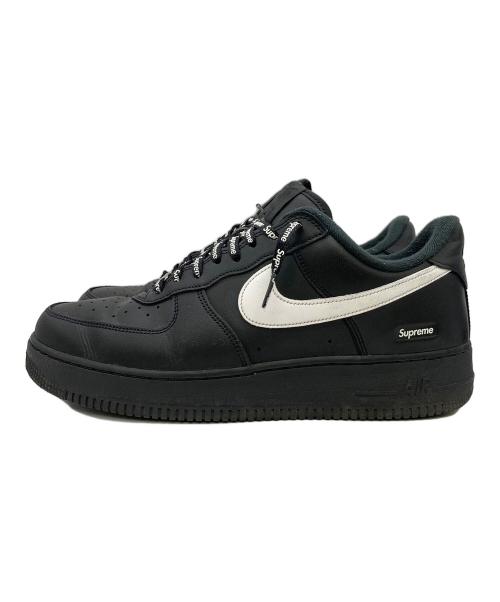 NIKE（ナイキ）NIKE (ナイキ) Supreme (シュプリーム) ローカットスニーカー　AIR FORCE1 LOW　エアフォース１ ブラック サイズ:US11の古着・服飾アイテム
