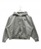 NIKE×stussyナイキ×ステューシー）の古着「Fleece Zip Hoodie」｜グレー