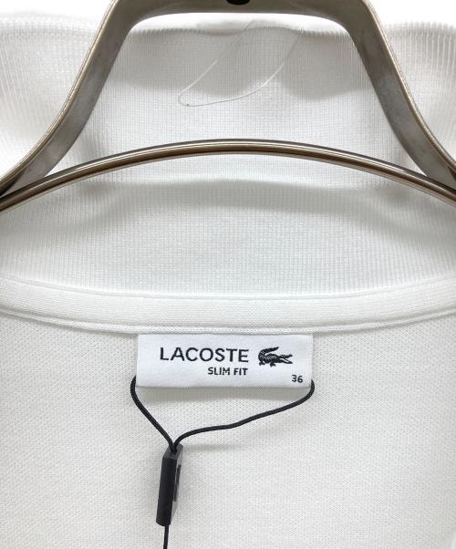 LACOSTE（ラコステ）LACOSTE (ラコステ) ポロシャツ ホワイト サイズ:36の古着・服飾アイテム