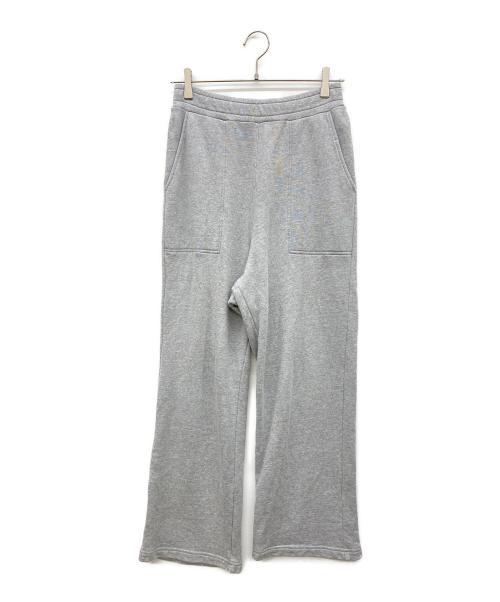 anuke（アンヌーク）anuke (アンヌーク) Wide Sweat Pants グレー サイズ:36の古着・服飾アイテム