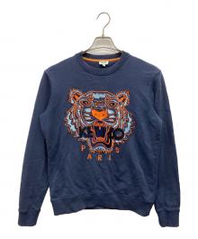 KENZO（ケンゾー）の古着「Tiger Sweatshir」｜ネイビー