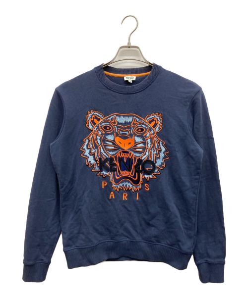 KENZO（ケンゾー）KENZO (ケンゾー) Tiger Sweatshir ネイビー サイズ:XSの古着・服飾アイテム