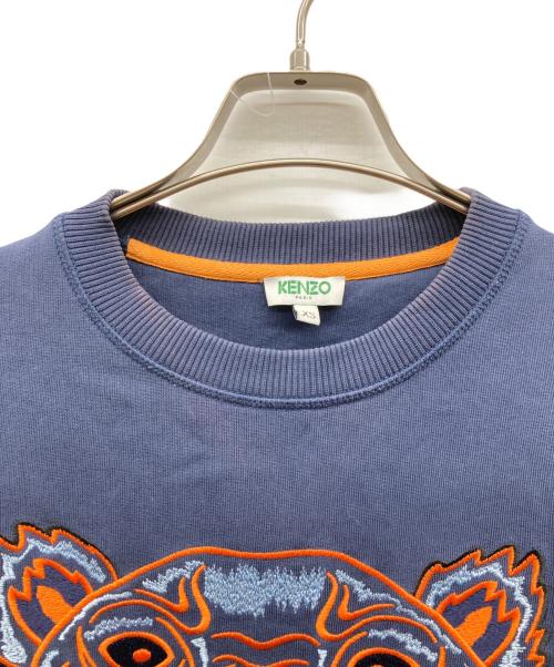 KENZO（ケンゾー）KENZO (ケンゾー) Tiger Sweatshir ネイビー サイズ:XSの古着・服飾アイテム