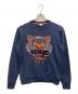 KENZO（ケンゾー）の古着「Tiger Sweatshir」｜ネイビー