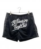 BILLIONAIRE BOYS CLUBビリオネアボーイズクラブ）の古着「Mesh Switching Shorts」｜ブラック