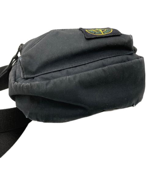 STONE ISLAND（ストーンアイランド）STONE ISLAND (ストーンアイランド) ショルダーバッグ ブラックの古着・服飾アイテム