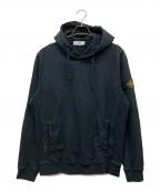 STONE ISLANDストーンアイランド）の古着「カンガルーポケット パーカー」｜ブラック