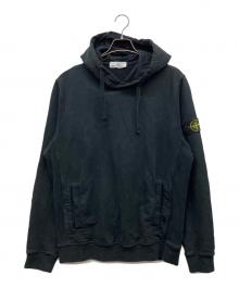 STONE ISLAND（ストーンアイランド）の古着「カンガルーポケット パーカー」｜ブラック