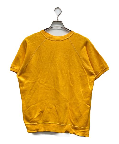 USED（ユーズド）USED (ユーズド) 60s ヴィンテージ半袖プリントスウェット イエロー サイズ:不明の古着・服飾アイテム