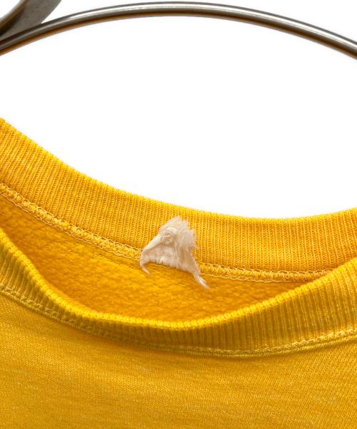 USED（ユーズド）USED (ユーズド) 60s ヴィンテージ半袖プリントスウェット イエロー サイズ:不明の古着・服飾アイテム