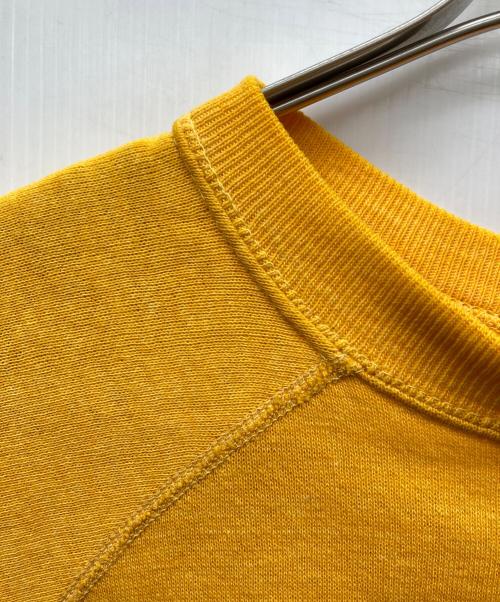 USED（ユーズド）USED (ユーズド) 60s ヴィンテージ半袖プリントスウェット イエロー サイズ:不明の古着・服飾アイテム
