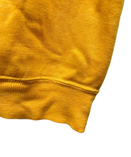 USED（ユーズド）USED (ユーズド) 60s ヴィンテージ半袖プリントスウェット イエロー サイズ:不明の古着・服飾アイテム