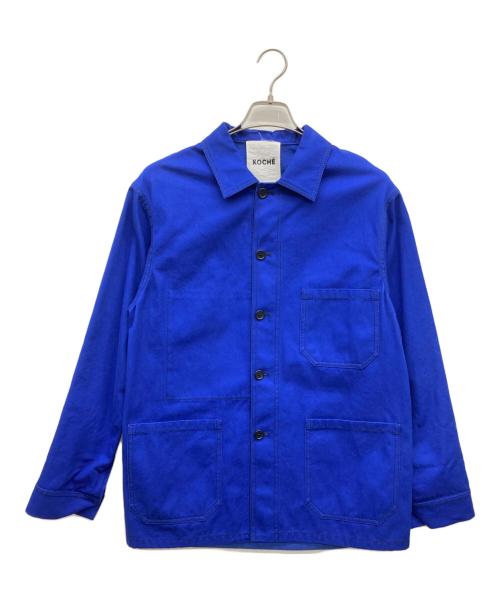 KOCHE（コシェ）KOCHE (コシェ) TWILL WORK JACKET ネイビー サイズ:38の古着・服飾アイテム