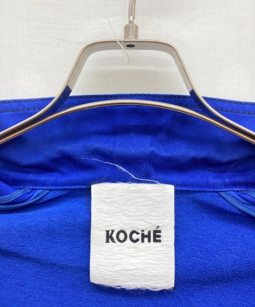 KOCHE（コシェ）KOCHE (コシェ) TWILL WORK JACKET ネイビー サイズ:38の古着・服飾アイテム