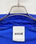 中古・古着 KOCHE (コシェ) TWILL WORK JACKET ネイビー サイズ:38：10000円