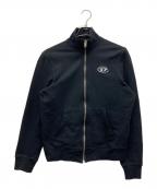 DIESELディーゼル）の古着「ジップアップスウェットジャケット」｜ブラック