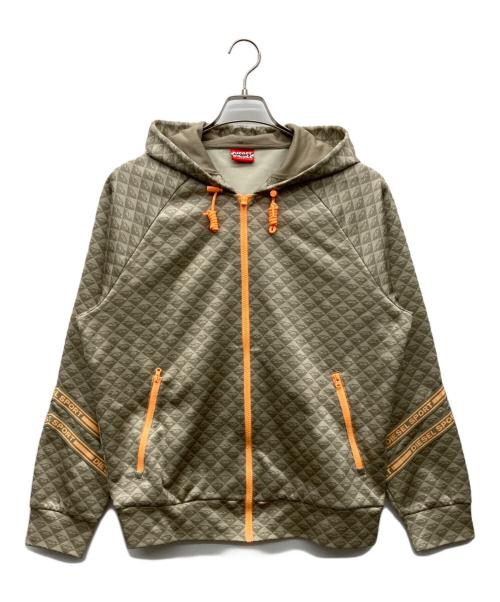 DIESEL（ディーゼル）DIESEL (ディーゼル) パーカー ベージュ サイズ:Sの古着・服飾アイテム