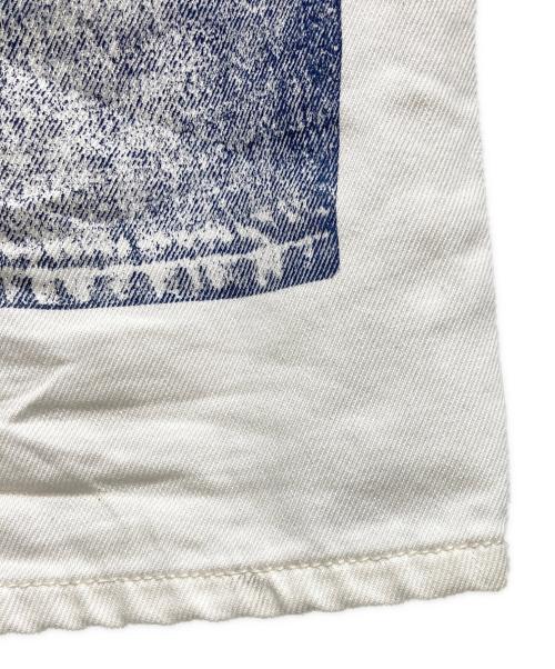 DIESEL（ディーゼル）DIESEL (ディーゼル) デニムパンツ ホワイト×インディゴ サイズ:W28の古着・服飾アイテム