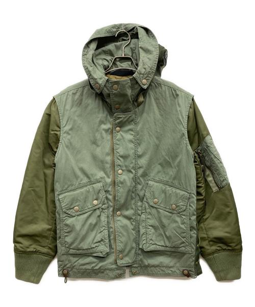 DIESEL（ディーゼル）DIESEL (ディーゼル) ジャケット カーキ サイズ:Ｓの古着・服飾アイテム