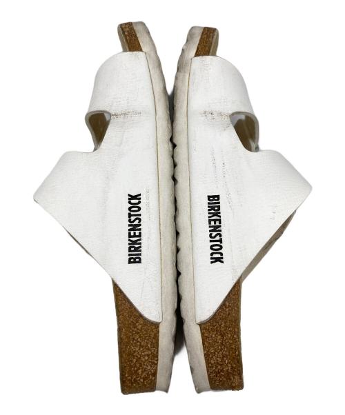 BIRKENSTOCK（ビルケンシュトック）BIRKENSTOCK (ビルケンシュトック) サンダル ホワイト サイズ:36の古着・服飾アイテム