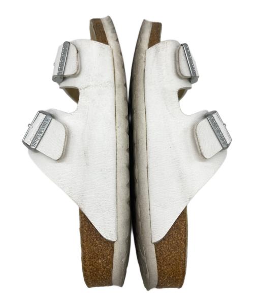 BIRKENSTOCK（ビルケンシュトック）BIRKENSTOCK (ビルケンシュトック) サンダル ホワイト サイズ:36の古着・服飾アイテム