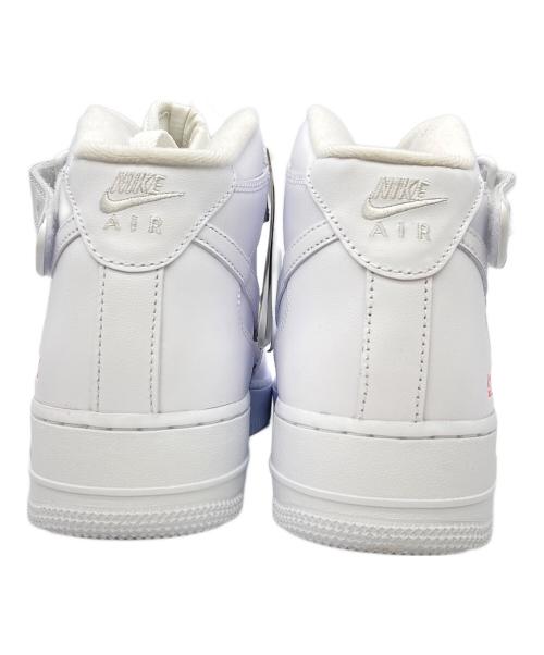 NIKE（ナイキ）NIKE (ナイキ) Supreme (シュプリーム) AIR FORCE1 MID ホワイト サイズ:US9.5の古着・服飾アイテム