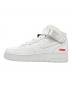 NIKE (ナイキ) Supreme (シュプリーム) AIR FORCE1 MID ホワイト サイズ:US9.5：18000円