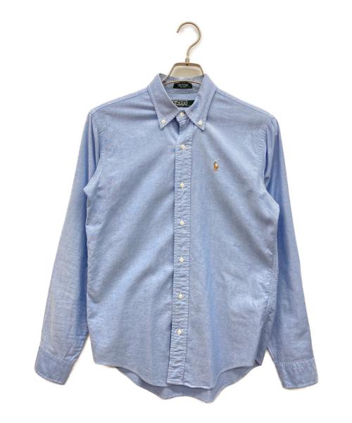 POLO RALPH LAUREN（ポロ・ラルフローレン）POLO RALPH LAUREN (ポロ・ラルフローレン) 長袖BDシャツ スカイブルー サイズ:18の古着・服飾アイテム