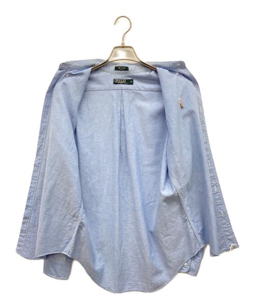 POLO RALPH LAUREN（ポロ・ラルフローレン）POLO RALPH LAUREN (ポロ・ラルフローレン) 長袖BDシャツ スカイブルー サイズ:18の古着・服飾アイテム