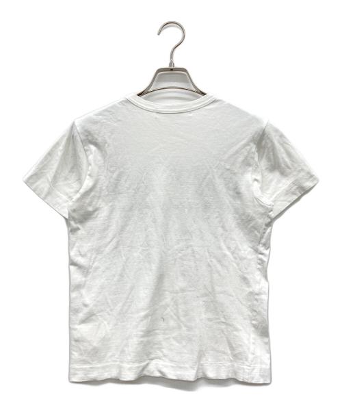 PLAY COMME des GARCONS（プレイコムデギャルソン）PLAY COMME des GARCONS (プレイコムデギャルソン) プリントTシャツ ホワイト サイズ:Sの古着・服飾アイテム