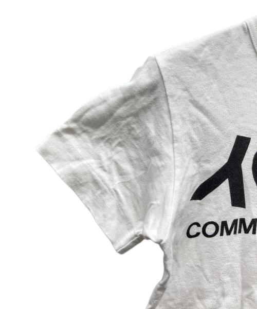 PLAY COMME des GARCONS（プレイコムデギャルソン）PLAY COMME des GARCONS (プレイコムデギャルソン) プリントTシャツ ホワイト サイズ:Sの古着・服飾アイテム