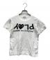 PLAY COMME des GARCONS（プレイコムデギャルソン）の古着「プリントTシャツ」｜ホワイト