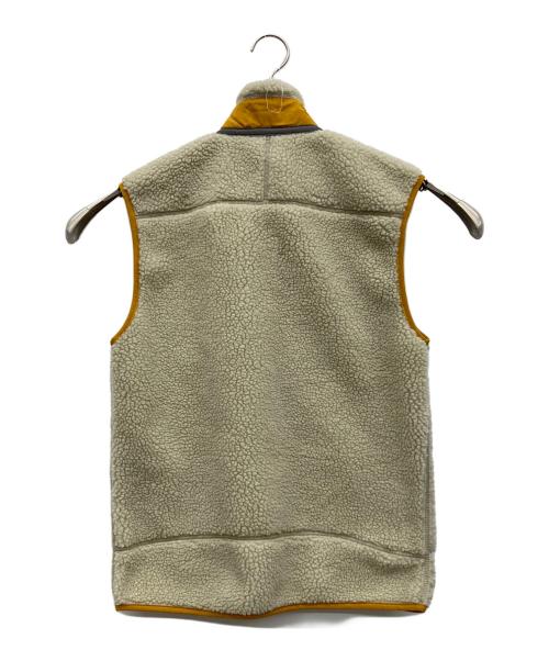 Patagonia（パタゴニア）Patagonia (パタゴニア) フリースベスト アイボリー サイズ:Sの古着・服飾アイテム