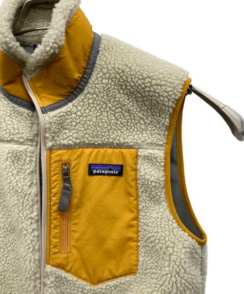 Patagonia（パタゴニア）Patagonia (パタゴニア) フリースベスト アイボリー サイズ:Sの古着・服飾アイテム