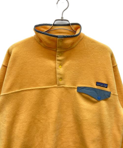 Patagonia（パタゴニア）Patagonia (パタゴニア) シンチラスナップT 98年製 バターナッツ　 イエロー サイズ:Lの古着・服飾アイテム