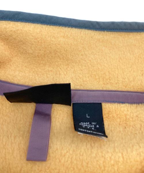 Patagonia（パタゴニア）Patagonia (パタゴニア) シンチラスナップT 98年製 バターナッツ　 イエロー サイズ:Lの古着・服飾アイテム