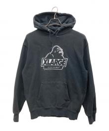 X-LARGE（エクストララージ）の古着「SLANTED OG Patch Hoodie」｜ブラック