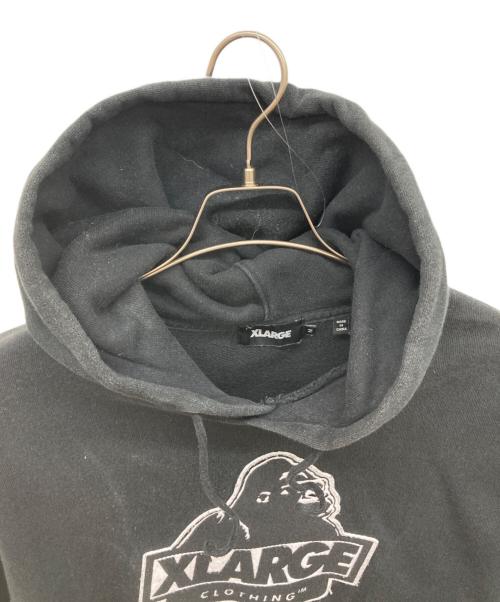 X-LARGE（エクストララージ）X-LARGE (エクストララージ) SLANTED OG Patch Hoodie ブラック サイズ:Mの古着・服飾アイテム